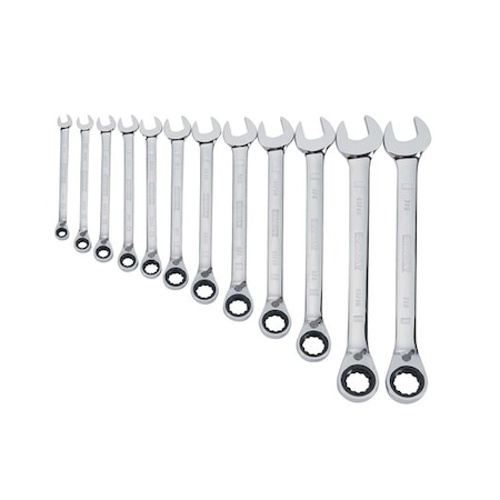 Dewalt 12 Piece Ratcheting Metric Wrench Set DWMT19230